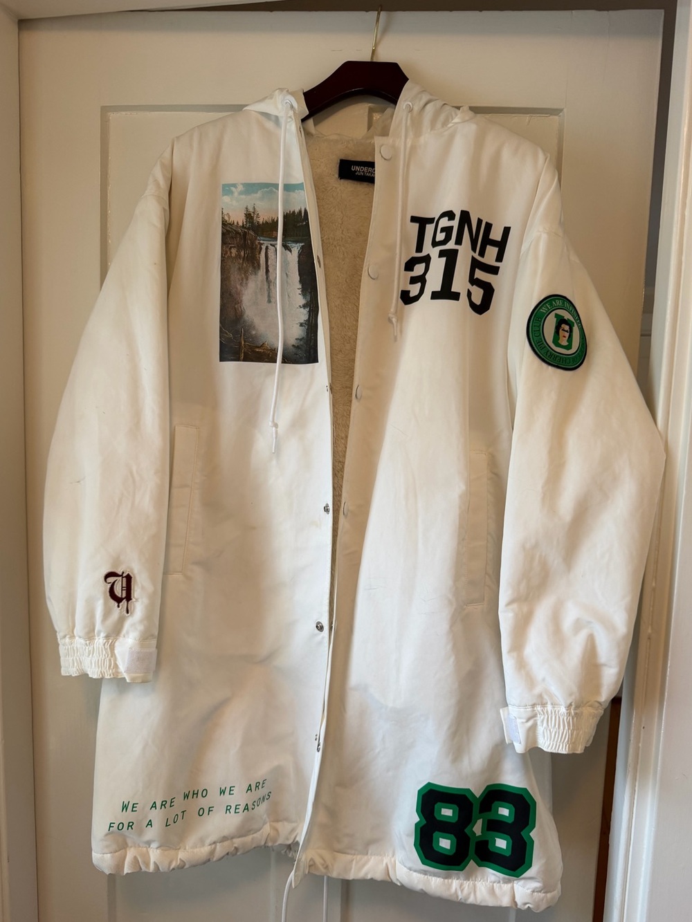 UNDERCOVER Jun Takahashi Former Juvenile Sherpa Hooded Coat Size 1 Japan